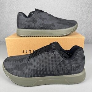 NoBull Shoes Womens 9.5 Black Green‎ Camo SF SuperFabric Trainer+ Gym Workout